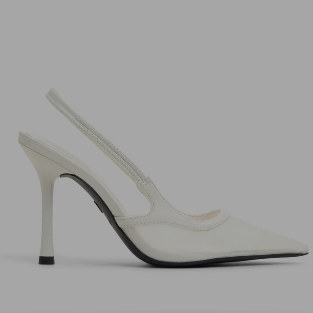 Aldo Chic Cream Slingback Heels